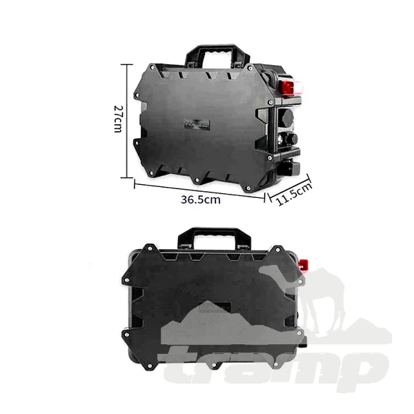 Лодочные моторы Аккумулятор Haibo LiFePO4 MAX 12 V 100 AH USB + зарядное устройство 5А