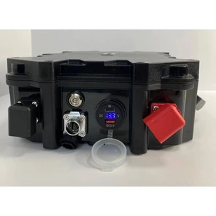 Аккумулятор Haibo LiFePO4 MAX 12 V 100 AH USB + зарядное устройство 5А