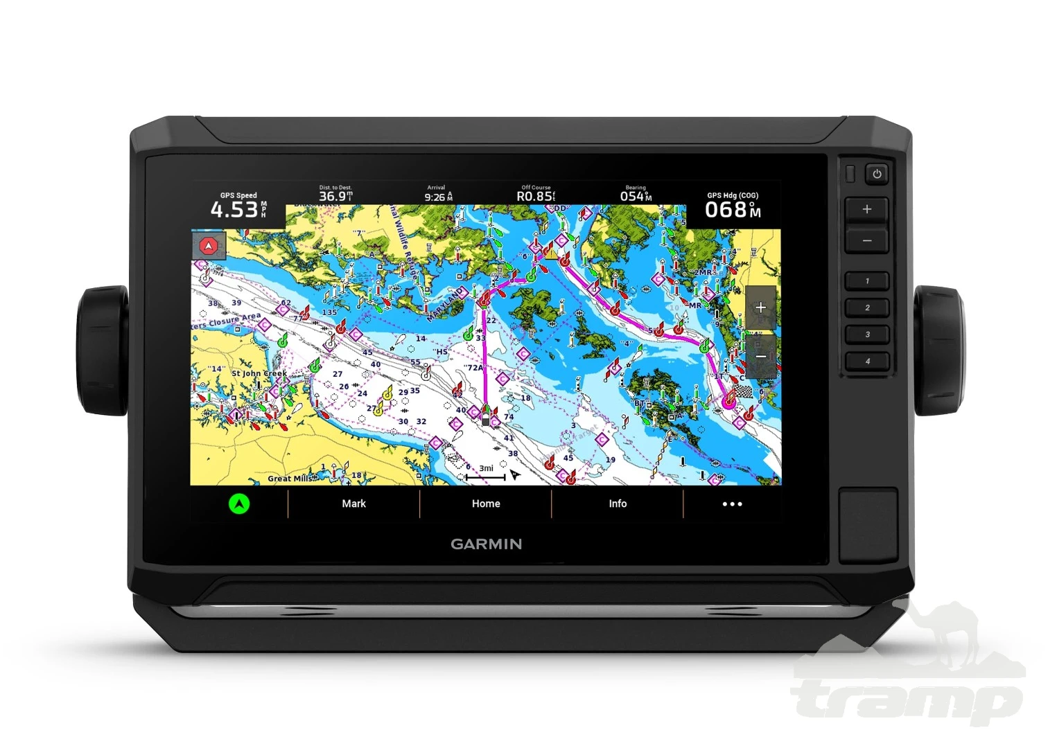 Эхолоты Эхолот Garmin ECHOMAP 92sv UHD2 с датчиком GT56