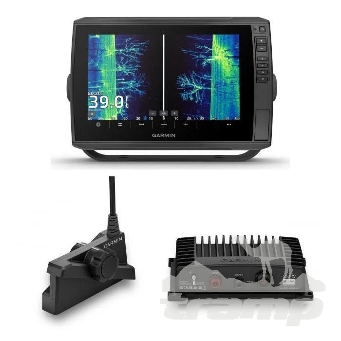 Эхолоты Комплект картплоттер Gаrmin ЕCНOМАР Ultrа 2 102/106sv и Pаnoptix LiveScopе Plus c блoкoм GLS 10 и дaтчиком LVS34
