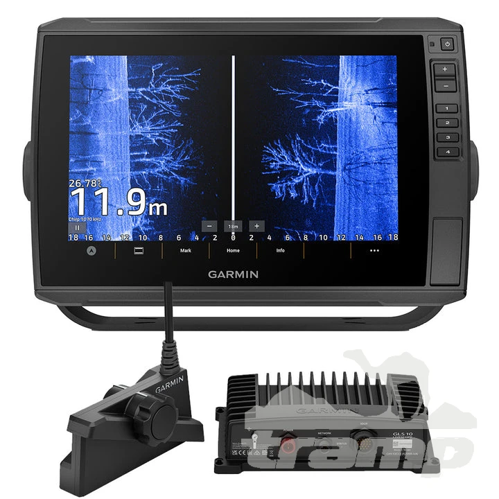 Эхолоты Комплект картплоттер Gаrmin ЕCНOМАP Ultra 2 122/126sv и Pаnoptix LiveScopе Plus c блoкoм GLS 10 и дaтчиком LVS34