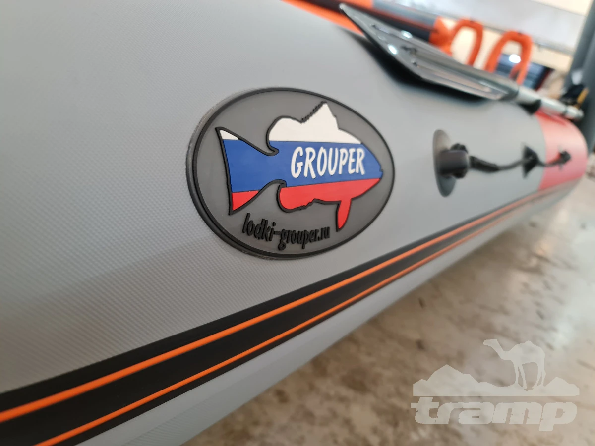 Лодки ПВХ Лодка Grouper GR 310 НДНД (серо - красный) модель 2026 г