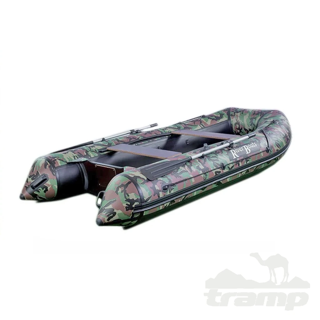 Лодки ПВХ Надувная лодка ПВХ RiverBoats RB-410 Камуфляж