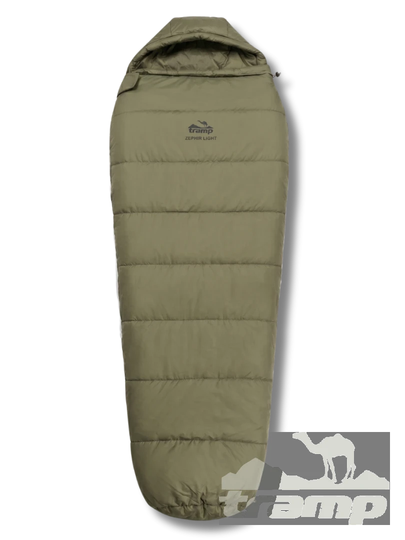 Спальные мешки Спальный мешок Tramp Zephir Light T-Loft Regular Оливковый (правый)