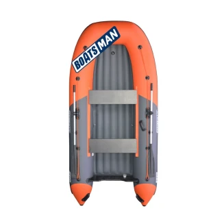 Надувная лодка Boatsman BT330А (графитово-оранжевый)