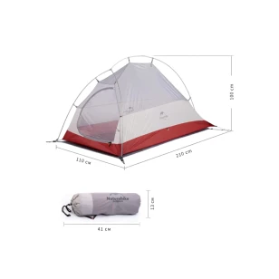 Палатка Naturehike Сloud Up 1 20D | Синяя
