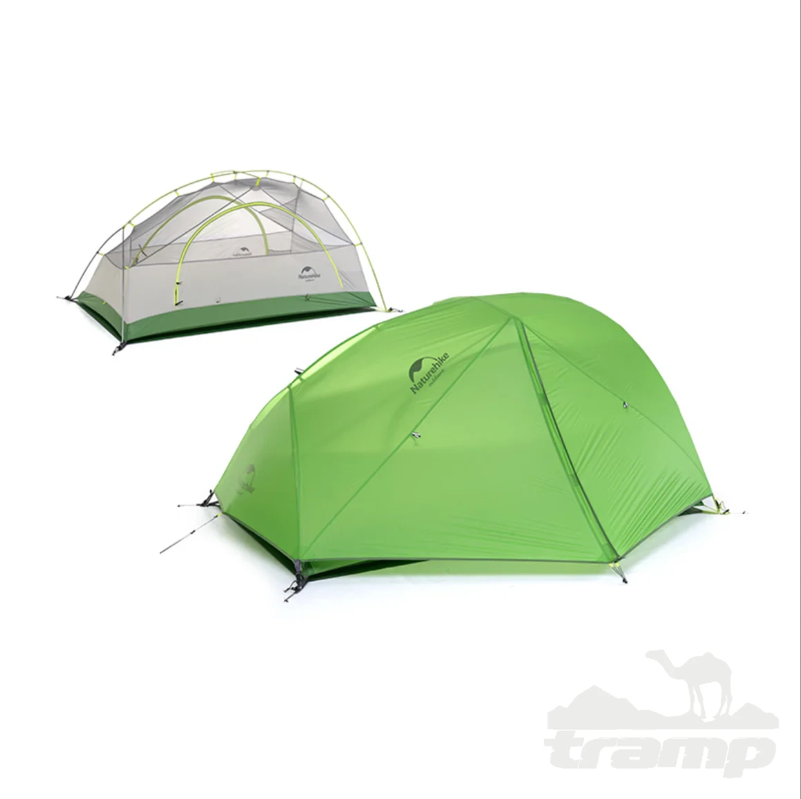 Палатки Палатка Naturehike Star-river 2 20D | Зеленая