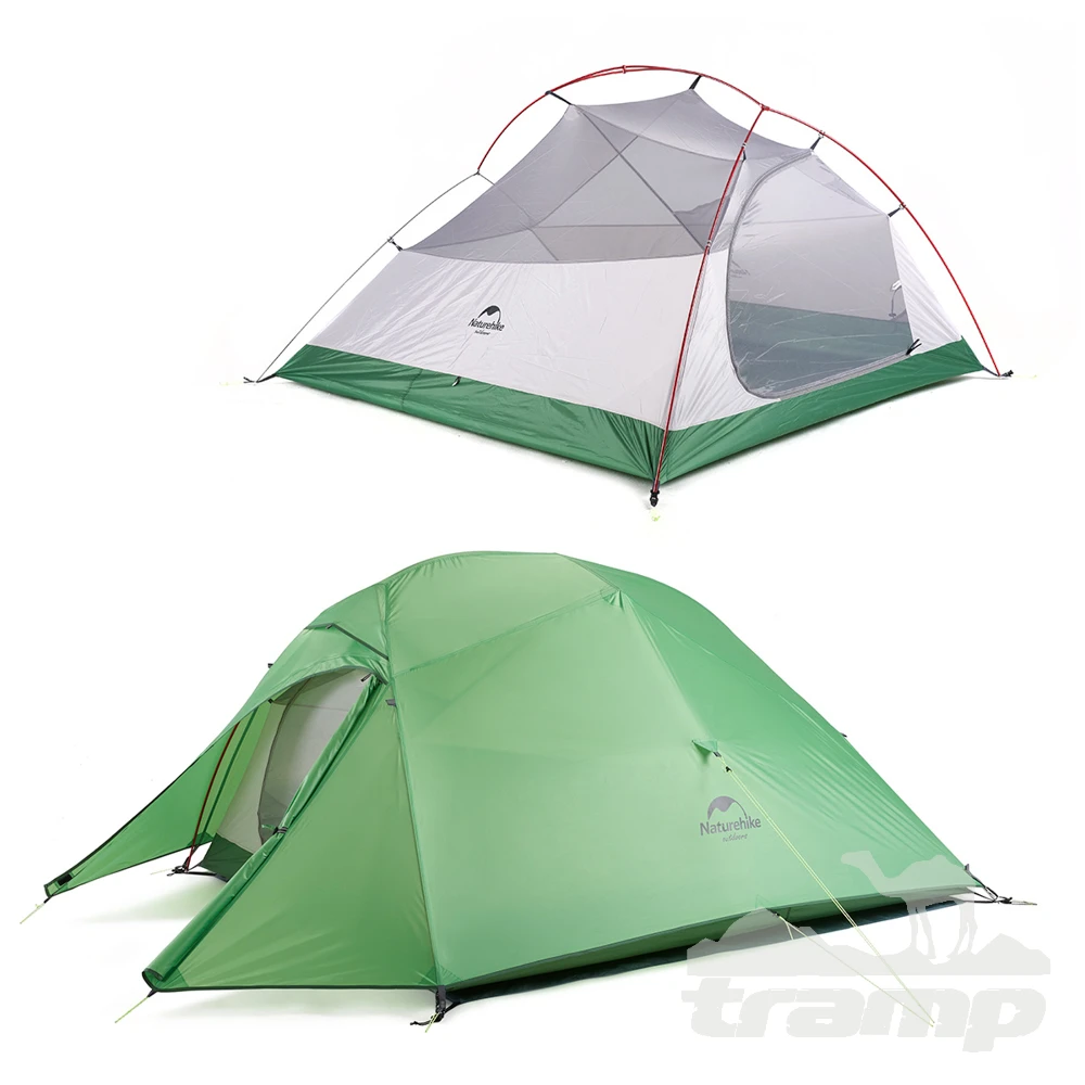 Палатки Палатка Naturehike Cloud Up 3 20D | Зеленая