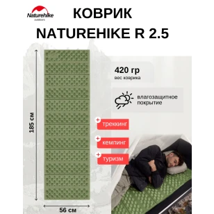 Коврик Naturehike |Troues R2.6 Egg Nest | CNK2650WS010 | 2.3 см толщина