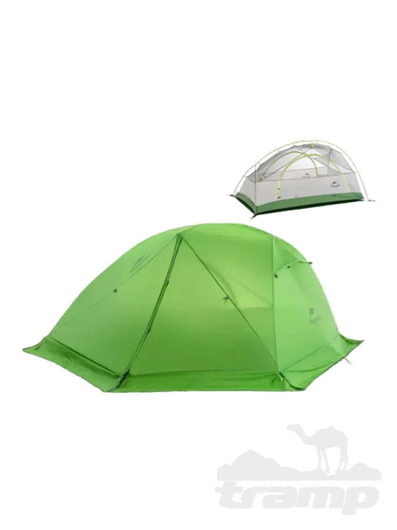 Палатки Палатка Naturehike Star-river 2 20D | Cерая + футпринт