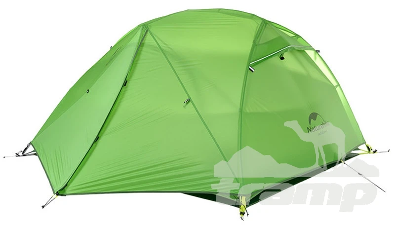 Палатки Палатка Naturehike Star-river 2 20D | Зеленая + футпринт