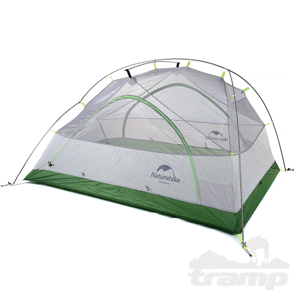Палатки Палатка Naturehike Star-river 2 20D | Зеленая + футпринт