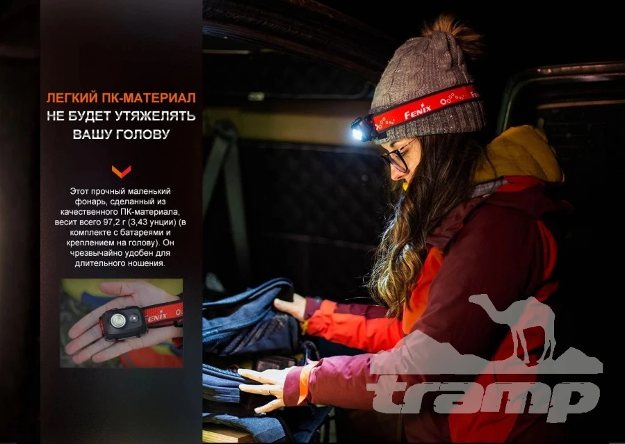 Фонари Фонарь Fenix налобный HL16 ультралегкий