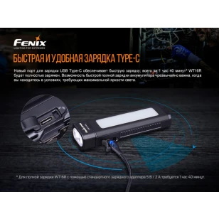 Фонарь Fenix ручной WT16R