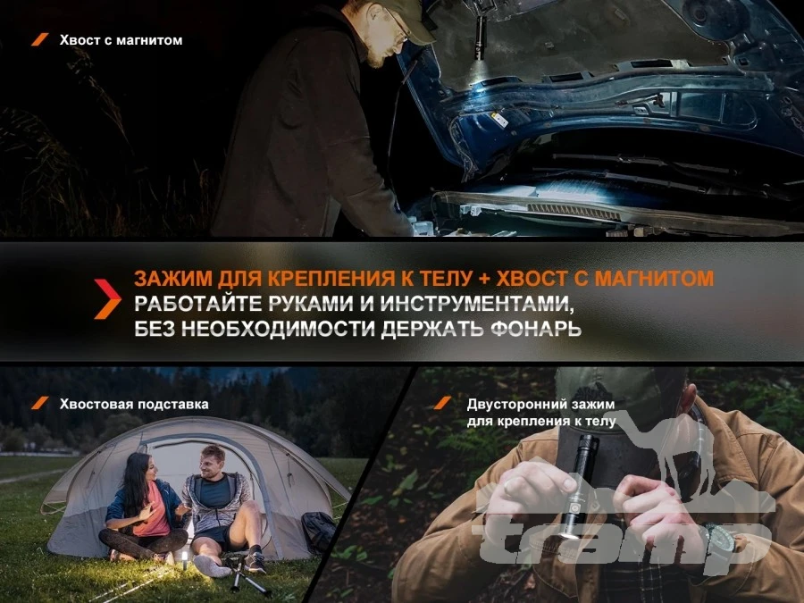 Фонари Фонарь Fenix ручной E28R V2.0
