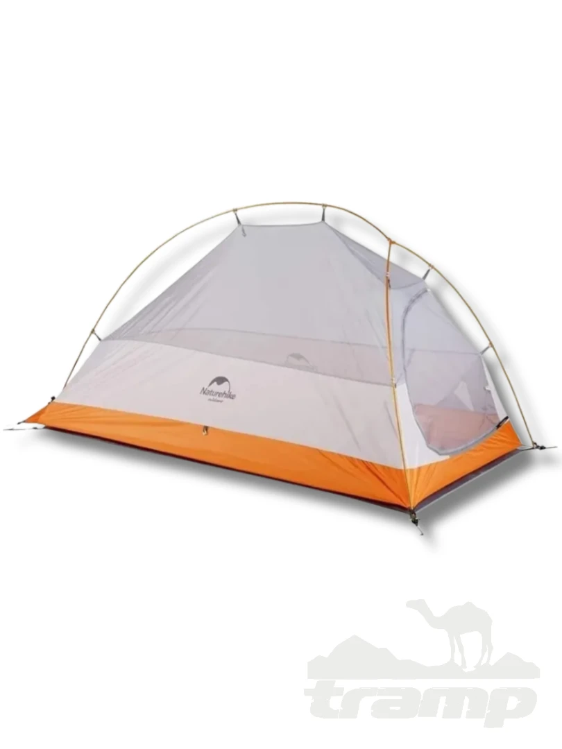 Палатки Палатка Naturehike Cloud up 2 Base 210T | Оранжевая + футпринт