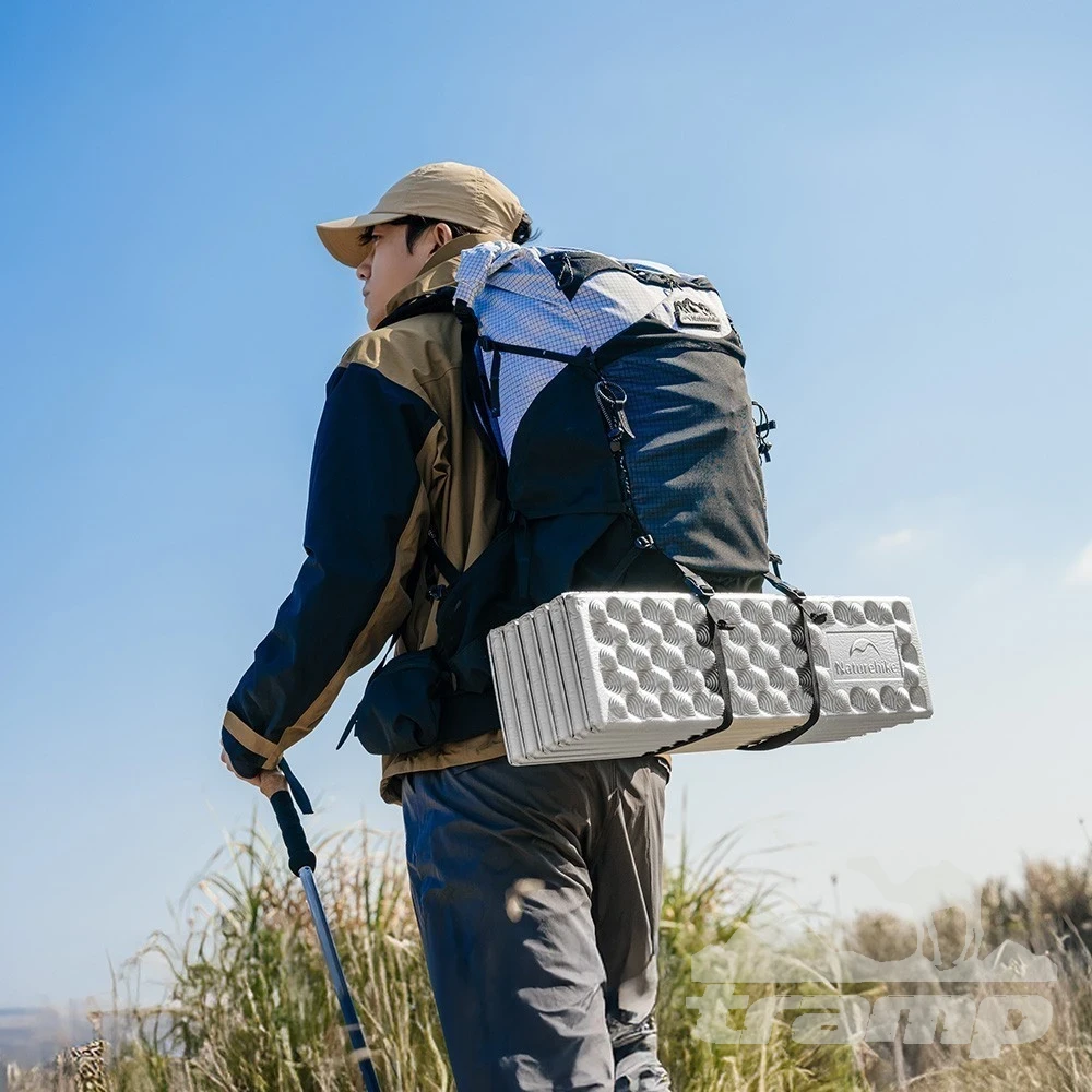 Коврики, подушки, сидушки туристические Коврик Naturehike Troues | R2.6 Egg Nest Large | 2.3 см толщина | увеличенный | зеленый