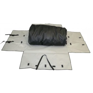 Лодка Polar Bird 400E New Eagle Стеклокомпозит (черно-желтый)