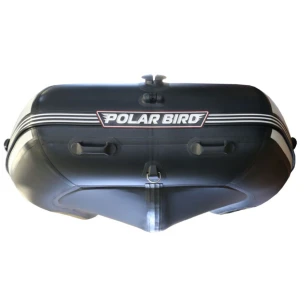 Лодка Polar Bird 400E New Eagle Стеклокомпозит (черно-желтый)