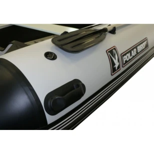 Лодка Polar Bird 400E New Eagle Стеклокомпозит (черно-желтый)