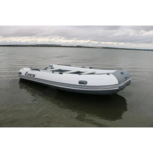Лодка Polar Bird 400E New Eagle Стеклокомпозит (черно-желтый)