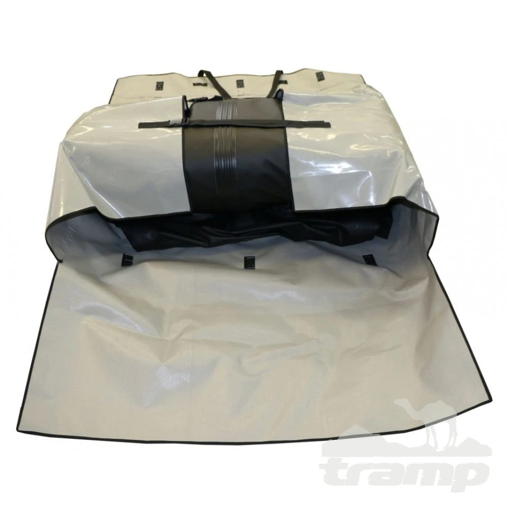 Лодки ПВХ Лодка Polar Bird 420E New Eagle Стеклокомпозит (черно-желтый)