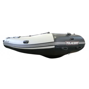 Лодка Polar Bird 420E New Eagle Стеклокомпозит (черно-желтый)