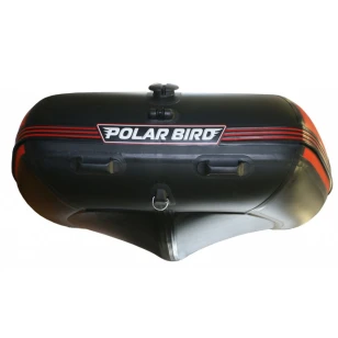 Лодка Polar Bird 400E New Eagle Стеклокомпозит (черно-красный)