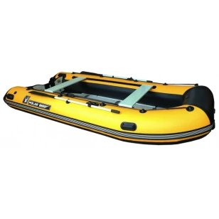Лодка Polar Bird 400E New Eagle Стеклокомпозит (черно-красный)
