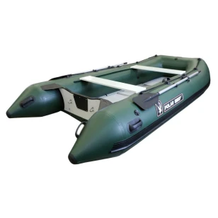 Лодка Polar Bird 400E New Eagle Стеклокомпозит (черно-красный)