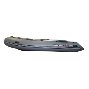 Лодка Polar Bird 400E New Eagle Стеклокомпозит (черно-красный)