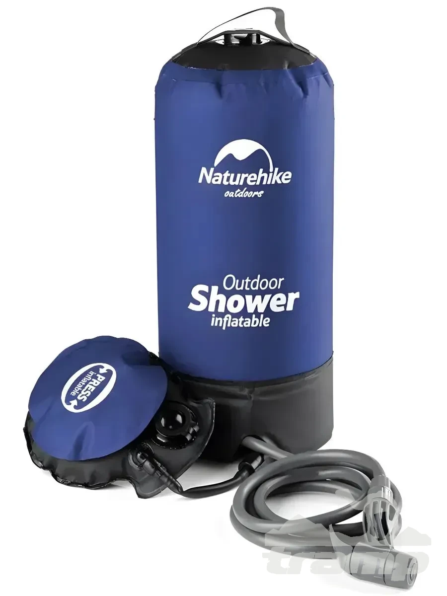 Душ туристический Портативный походный душ Naturehike PW1027 NH17L101-D | 11 литров