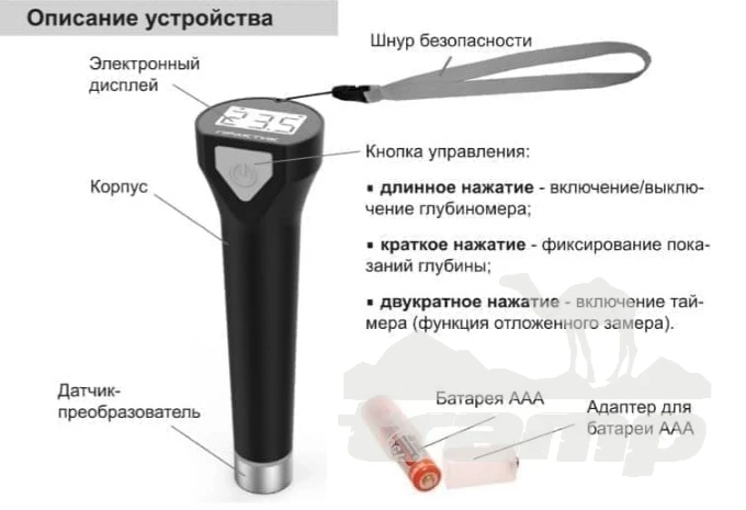 Эхолоты Глубиномер Практик