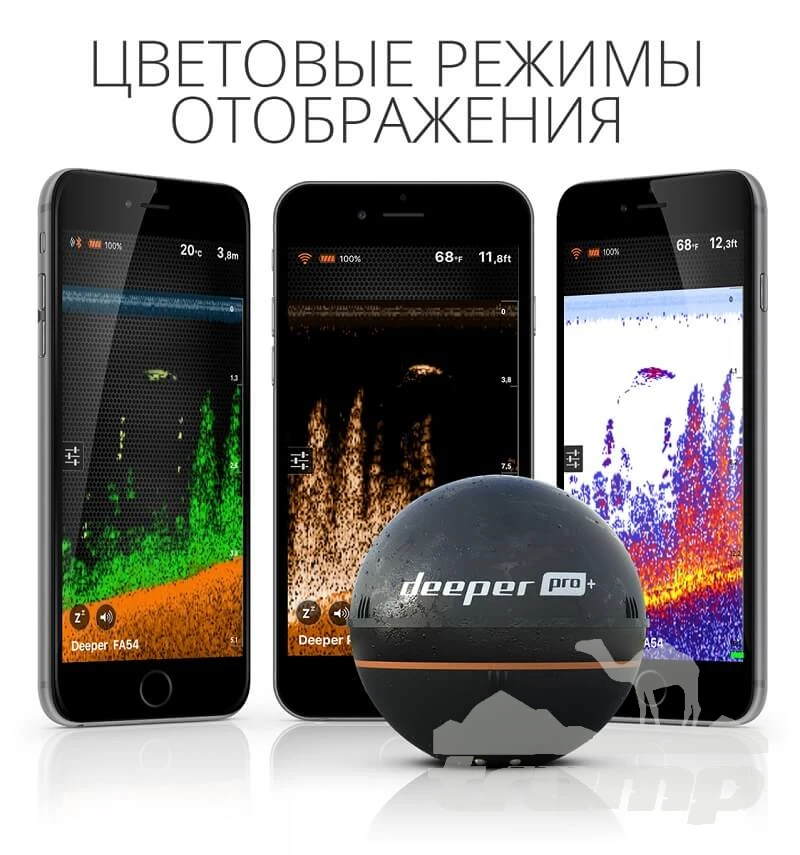 Эхолоты Беспроводной эхолот Deeper PRO+