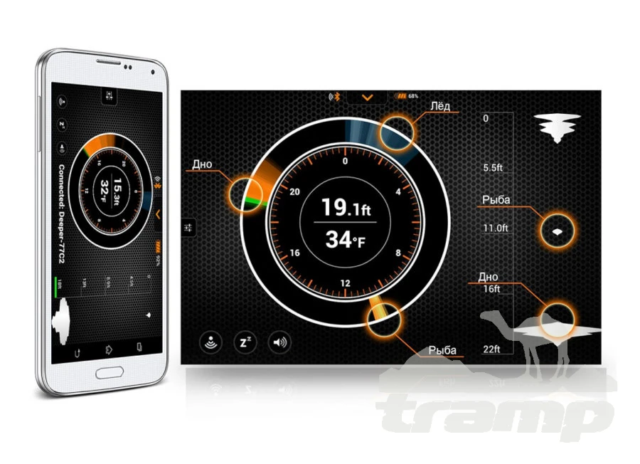 Эхолоты Беспроводной эхолот Deeper PRO+