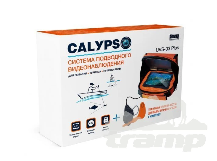 Подводные камеры для рыбалки Подводная видео-камера CALYPSO UVS-03 PLUS с функцией записи