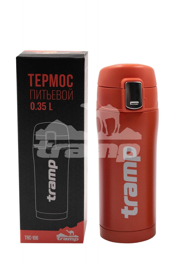 Посуда Термос питьевой Tramp 0,35 л оранжевый