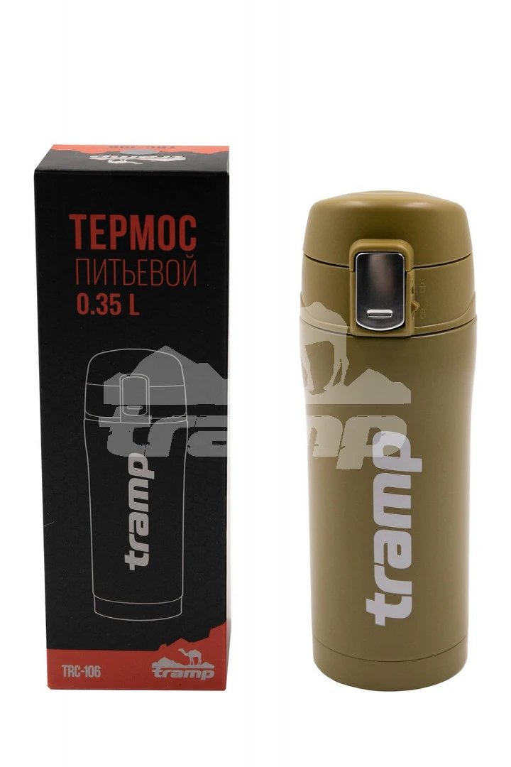 Посуда Термос питьевой Tramp 0,35 л хаки