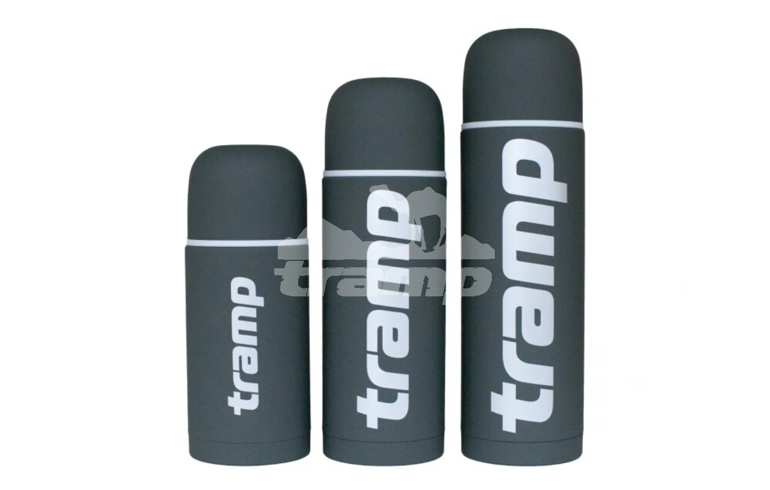 Посуда Термос Tramp Soft Touch 0,75 л серый