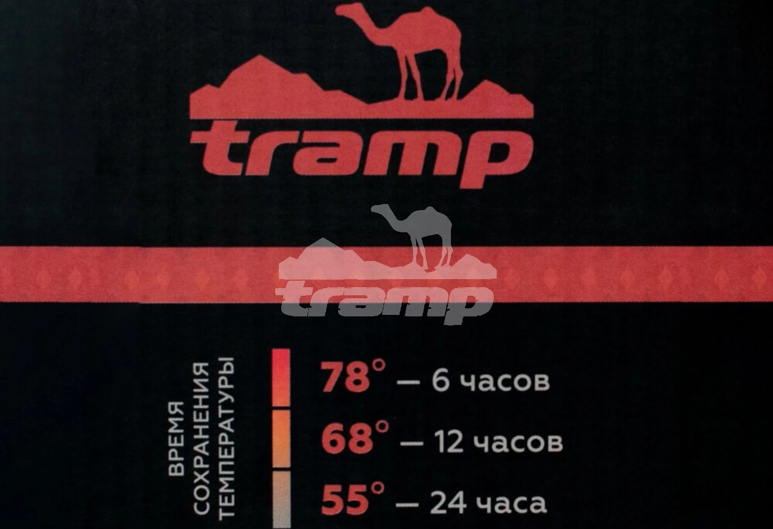 Посуда Термос Tramp Soft Touch 1.0 л серый