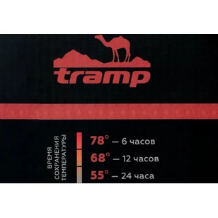 Термос Tramp Soft Touch 1.0 л серый