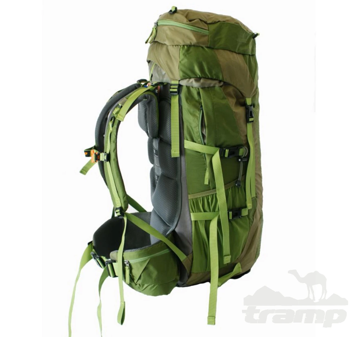 Рюкзаки Рюкзак туристический Tramp Floki 50+10 л TRP-046-oliva