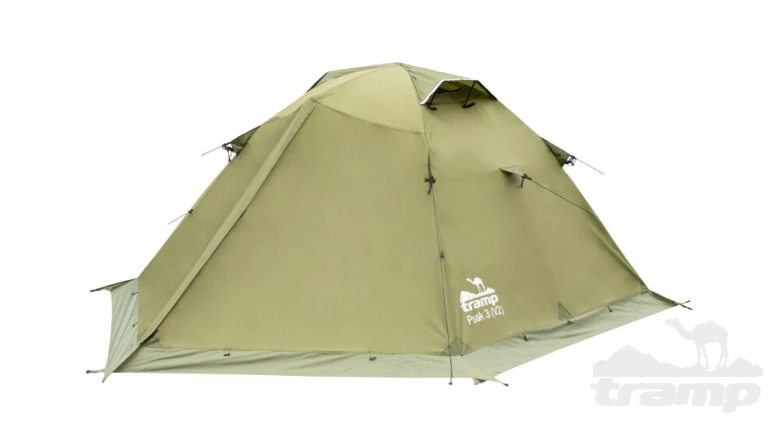 Палатки Палатка Экспедиционная Tramp Peak 3 Green (V2)