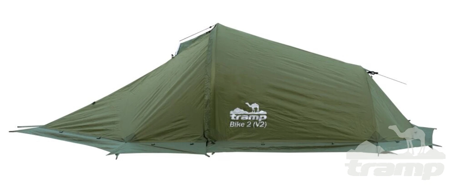 Палатки Палатка Экспедиционная Tramp Bike 2 Green (V2)