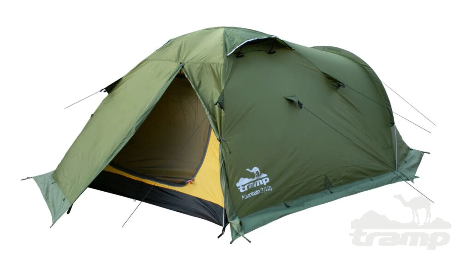 Палатки Палатка Экспедиционная Tramp Mountain 3 Green (V2)