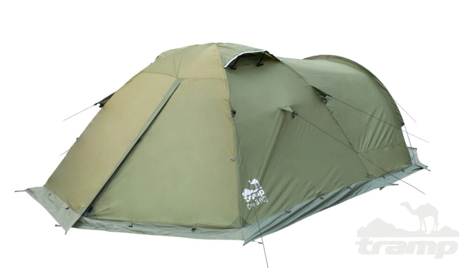 Палатки Палатка Экспедиционная Tramp Cave 3 Green (V2)