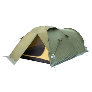 Палатка Экспедиционная Tramp Cave 3 Green (V2)