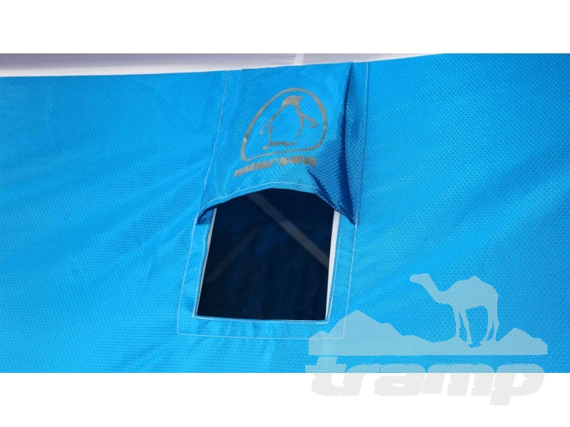 Палатки Зимняя палатка Призма Премиум STRONG (1-сл) 225*215 (бело-оранжевая)