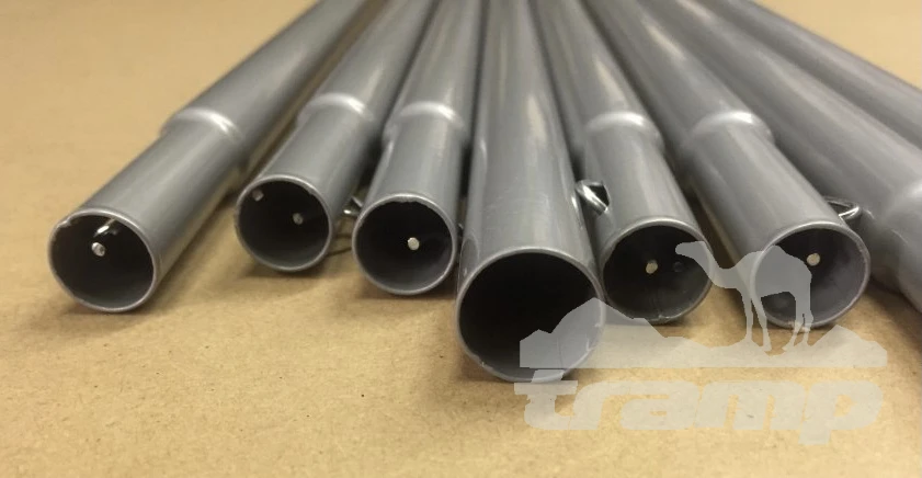 Шатрово-тентовая продукция Комплект стоек стальных для тента TRAMP (2шт по 2.3 м) 16mm (V2)