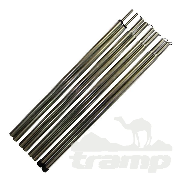 Шатрово-тентовая продукция Комплект стоек стальных для тента TRAMP (2шт по 2.3 м) 16mm (V2)